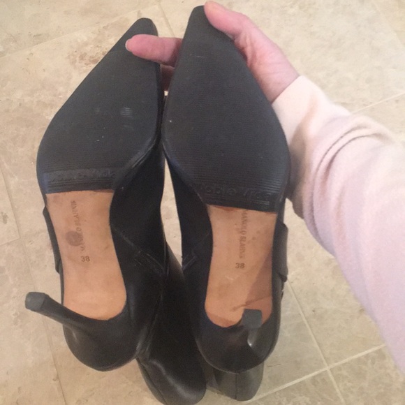 Manolo Blahnik tall black biker boots - Picture 5 of 8